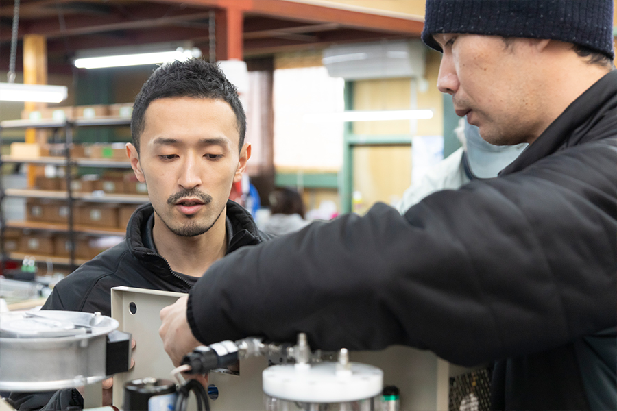 当社の独自フローにより大量生産に自信有り！